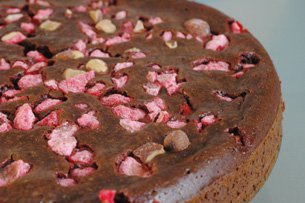 Pink Praline Chocolate Cake Recipe Chocolate Zucchini