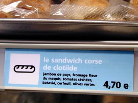 Le Sandwich Corse de Clotilde