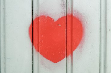 Heart stencil