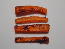 Frites de Carottes aux Epices