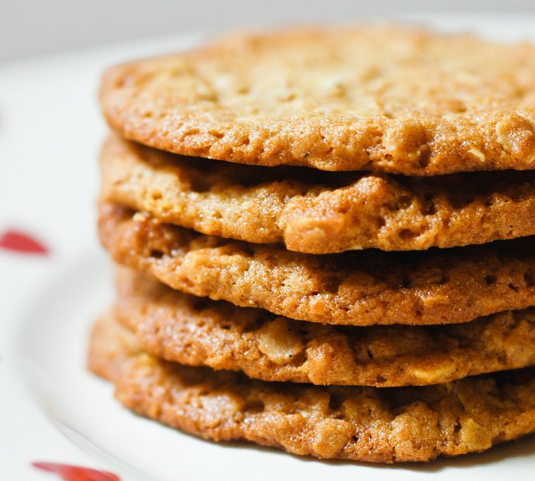 Biscuits croquants avoine & amande (vegan & sans sucre)