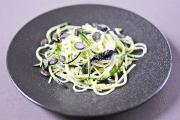 Spaghetti de courgette