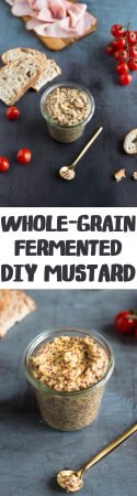 Whole-Grain Fermented DIY Mustard
