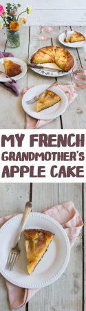 French Grandmother's Apple Cake