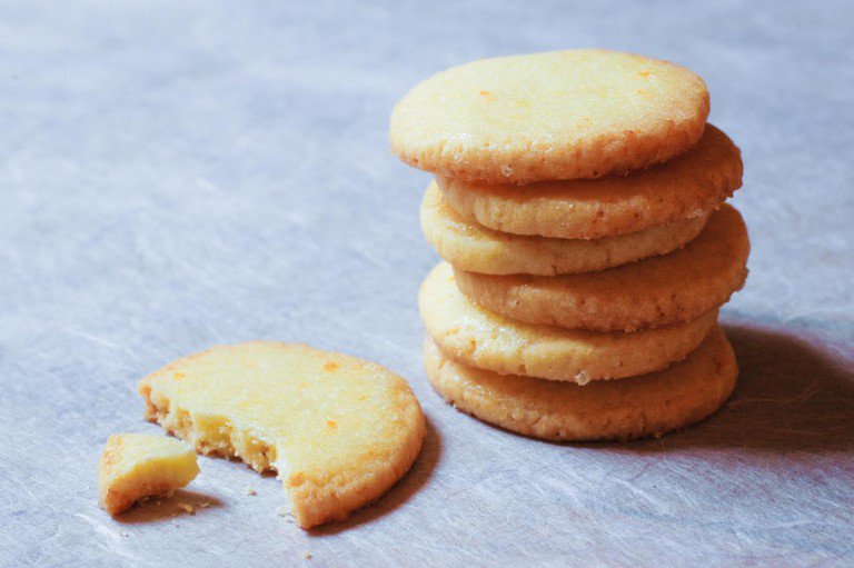 Lemon and Fleur de Sel Butter Cookies Recipe Chocolate & Zucchini