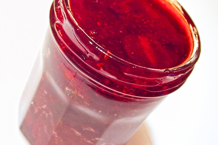 Strawberry Jam with Black Pepper and Fresh Mint Recipe