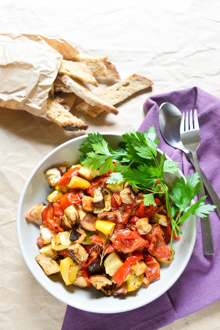 Oven-Roasted Ratatouille