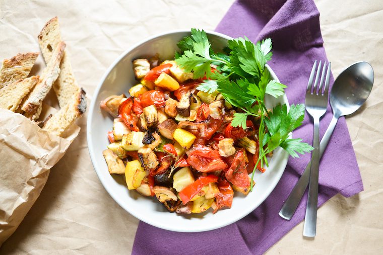 Oven-Roasted Ratatouille