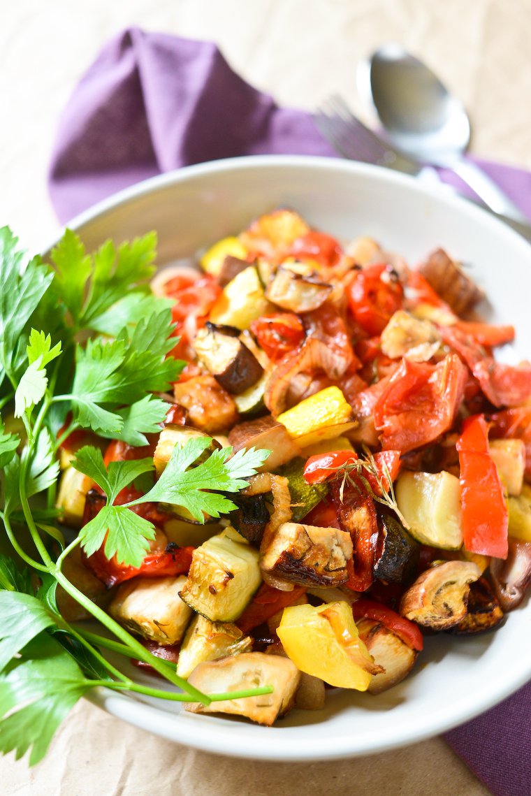 Oven-Roasted Ratatouille