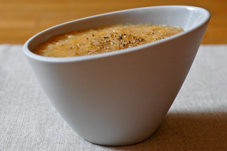 Celeriac and Sweet Potato Soup