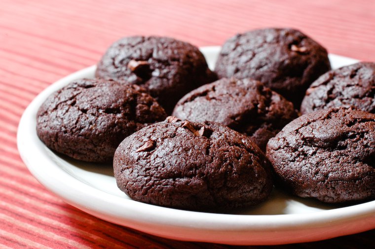 Chocolate and Cacao Nib Cookies Recipe