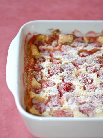 Strawberry Clafoutis