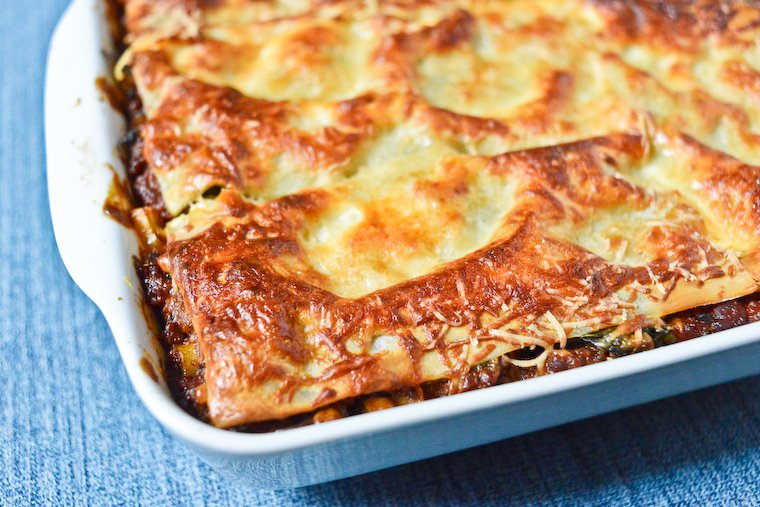 Weeknight Meat and Vegetable Lasagna