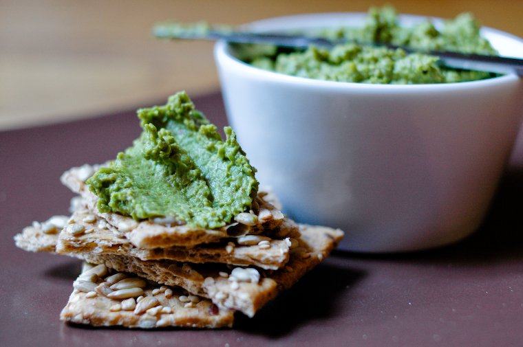 Green Pea Cilantro Spread