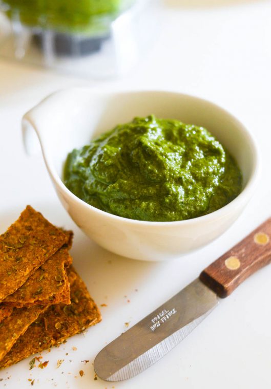 Radish Leaf Pesto Recipe Chocolate & Zucchini