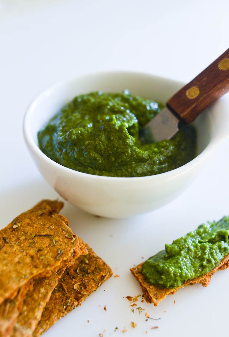 Today we are back and I am using carrot and radish tops to make pesto., radish recipe