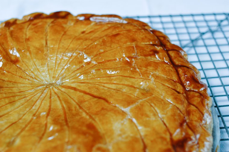 Gateau des Rois Portugais Stock Photo