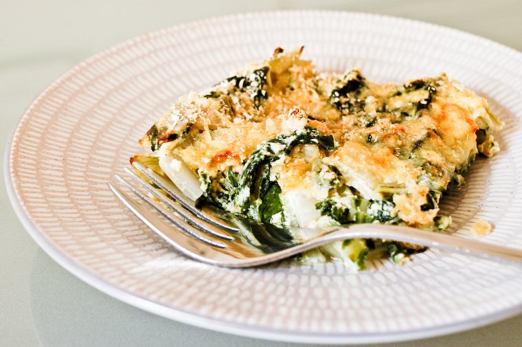 Swiss Chard Gratin