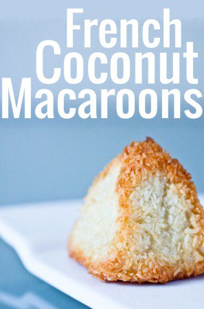 A marvellously simple, three-ingredient recipe for French coconut macaroons. A beloved French classic, gluten-free, and the perfect food gift!