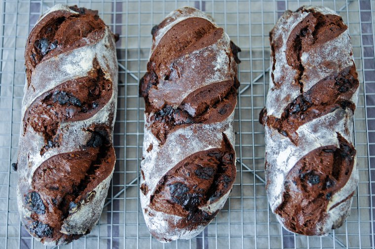 Receta de Pan de Chocolate