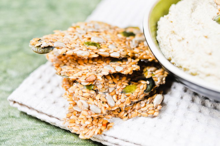 Raw Flax Seed Crackers Recipe
