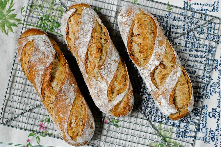 Multigrain Starter Bread Recipe