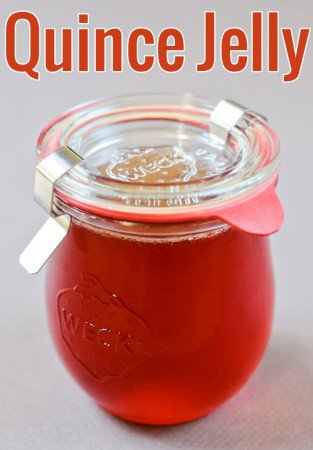 A fail-safe, detailed recipe to make quince jelly. Guaranteed jelly success!