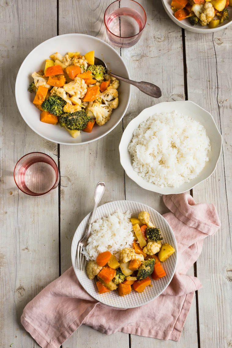 Winter Vegetable Curry