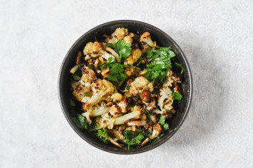 Roasted Cauliflower à la Mary Celeste