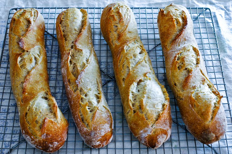 Easy Baguette (Stangenbrot) Bread Recipe