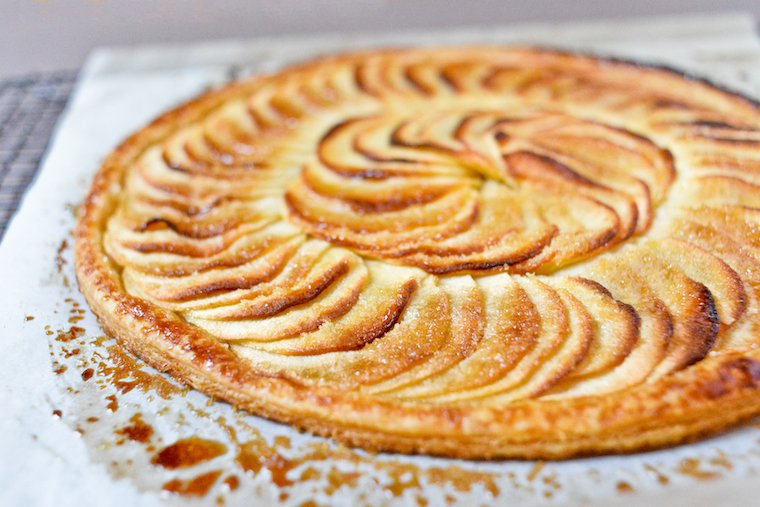 Caramelized Apple Tarte Fine Recipe Chocolate Zucchini