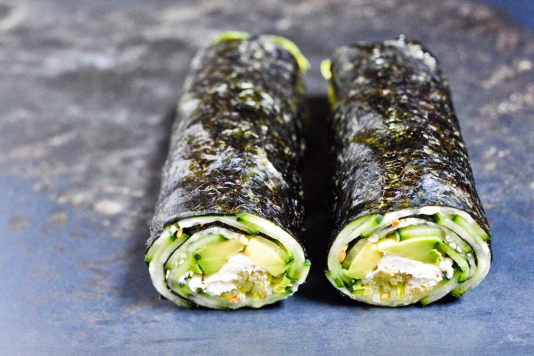 Simple Homemade Nori Sushi Rolls Recipe