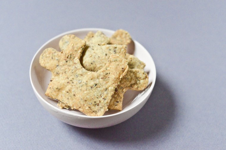 Seaweed and Seed Crackers