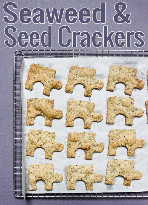 Seaweed and Seed Crackers