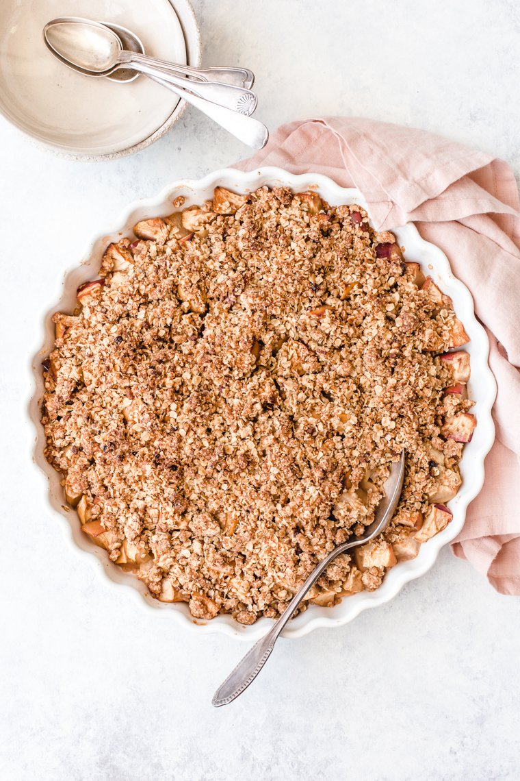 Vegan Apple Crumble