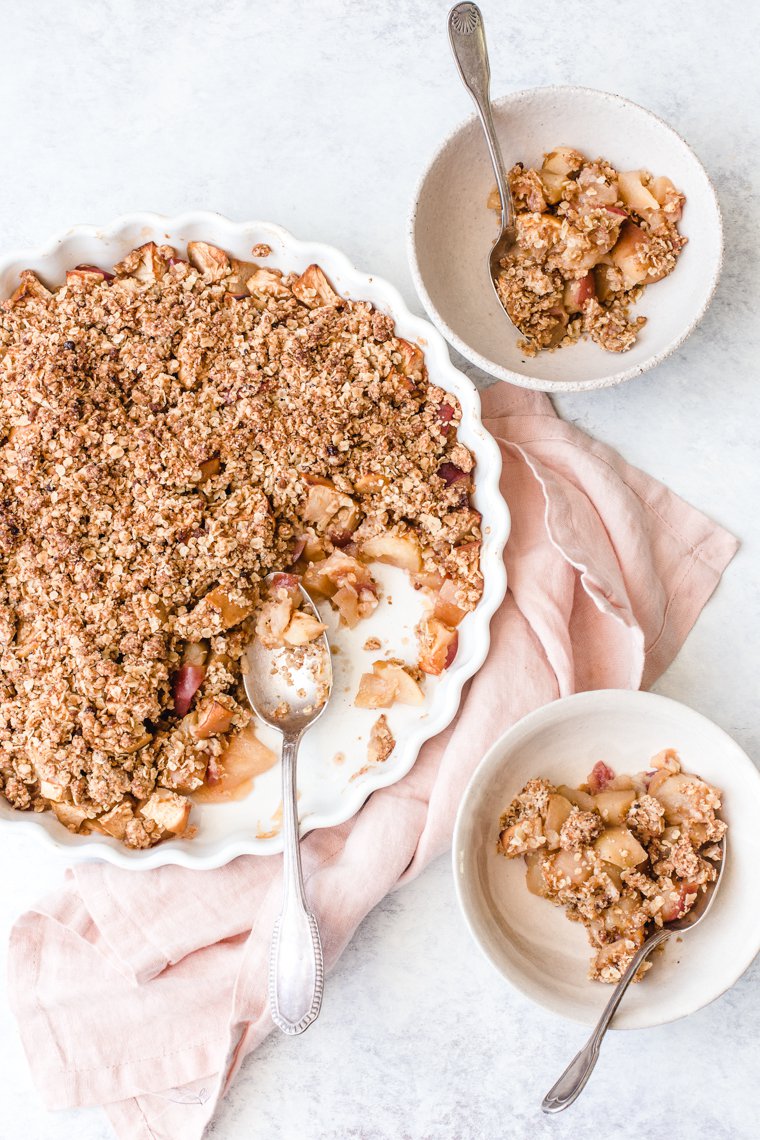 Vegan Apple Crumble