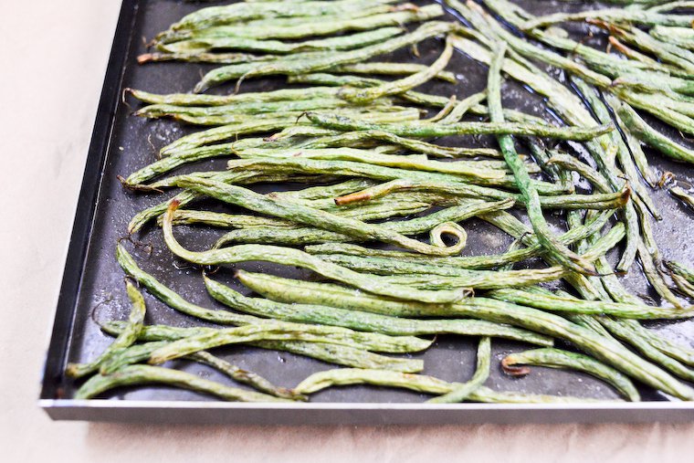 Roasted Green Beans with Shaved Bottarga Recipe | Chocolate & Zucchini