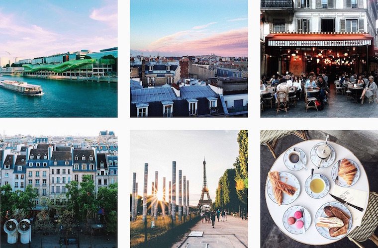 Suivez Paris je t'aime sur Instagram