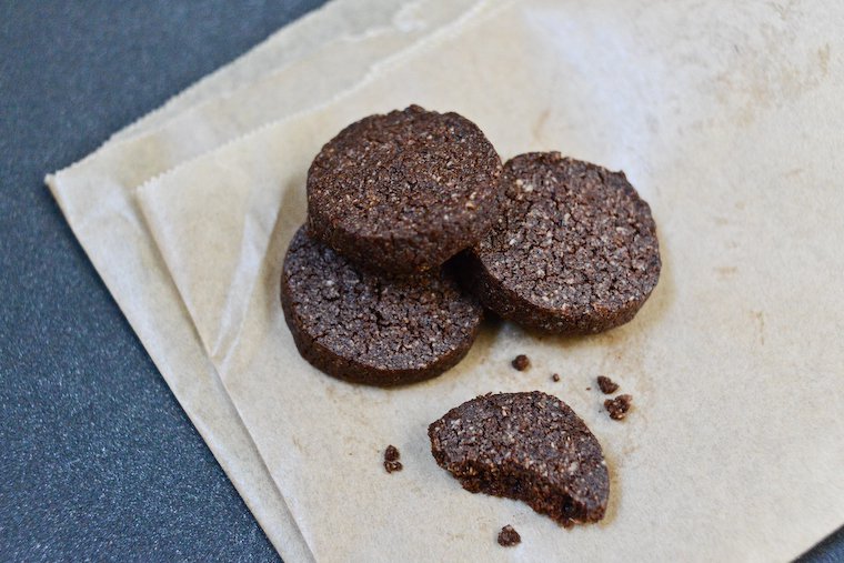 Gluten-free Chocolate Sablés (Just 4 Ingredients!)