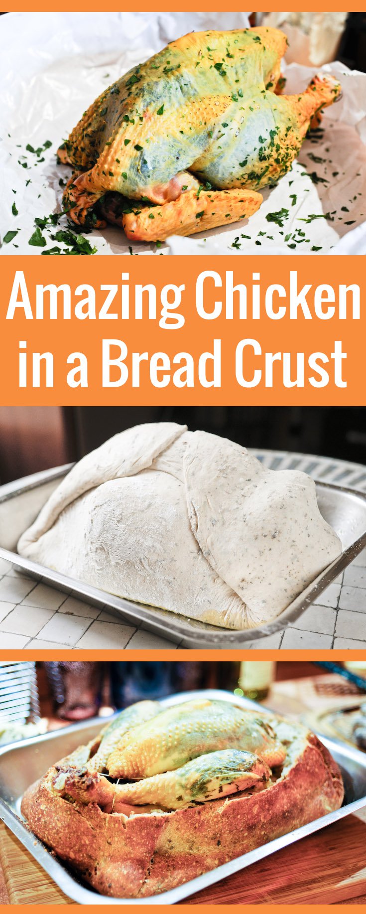 Chicken in a Bread Crust Recipe Chocolate & Zucchini