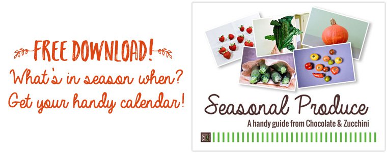 Seasonal Produce Calendar Download