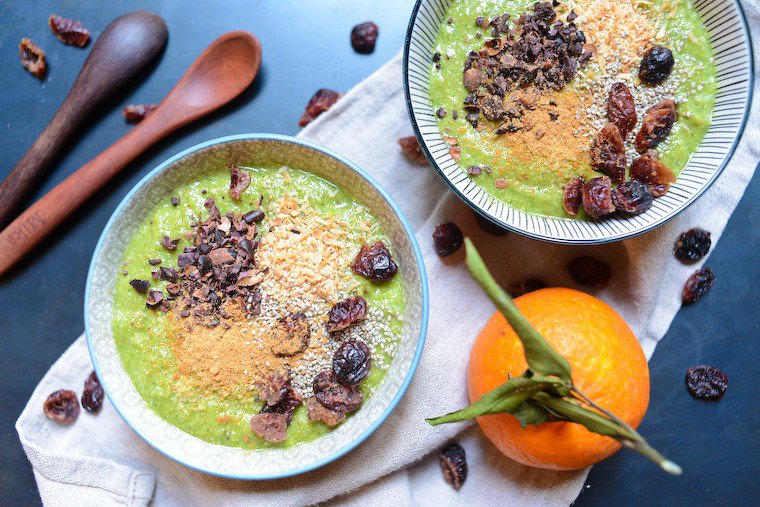 Immune-Boosting Green Smoothie Bowl Recipe