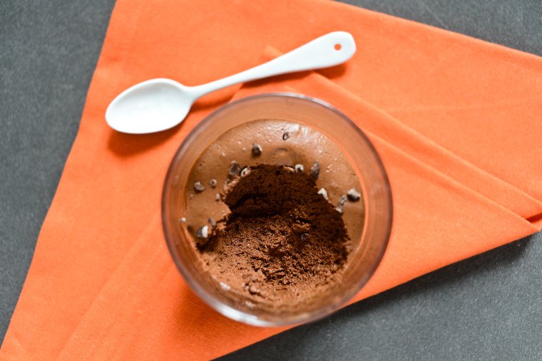 Aquafaba Chocolate Mousse