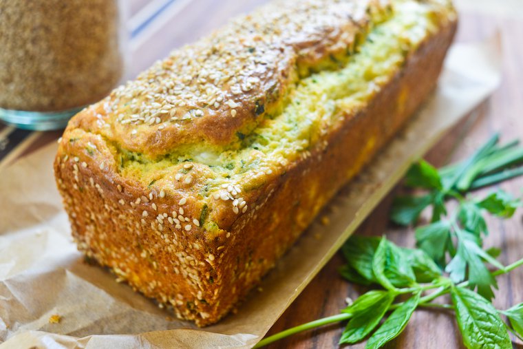 Feta and Fresh Herb Quick Bread