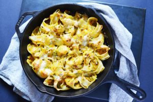 Stuffed Lumaconi with Butternut and Chestnuts