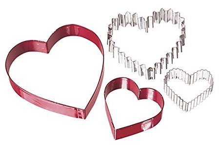 Heart-Shaped Cookie Cutters