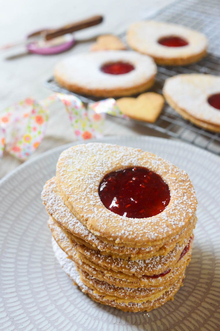 Easter Egg Jam Cookies