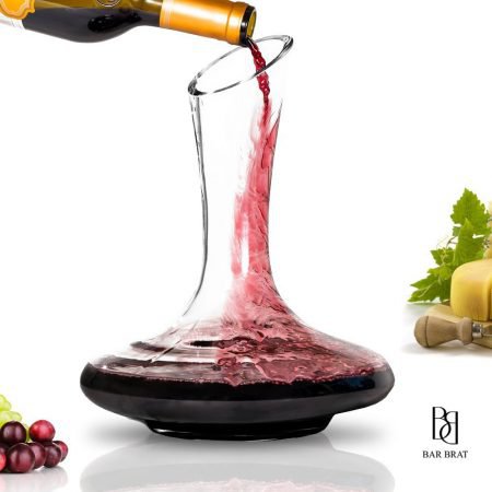 Decanting wine carafe