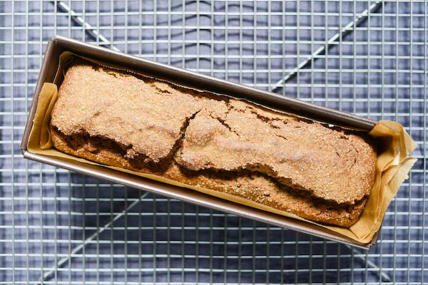 Bizcocho de trigo sarraceno con chocolate: al horno