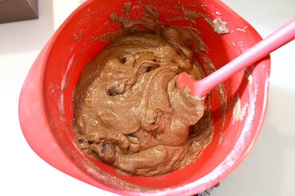 Chocolate Buckwheat Pound Cake : Batter (2)